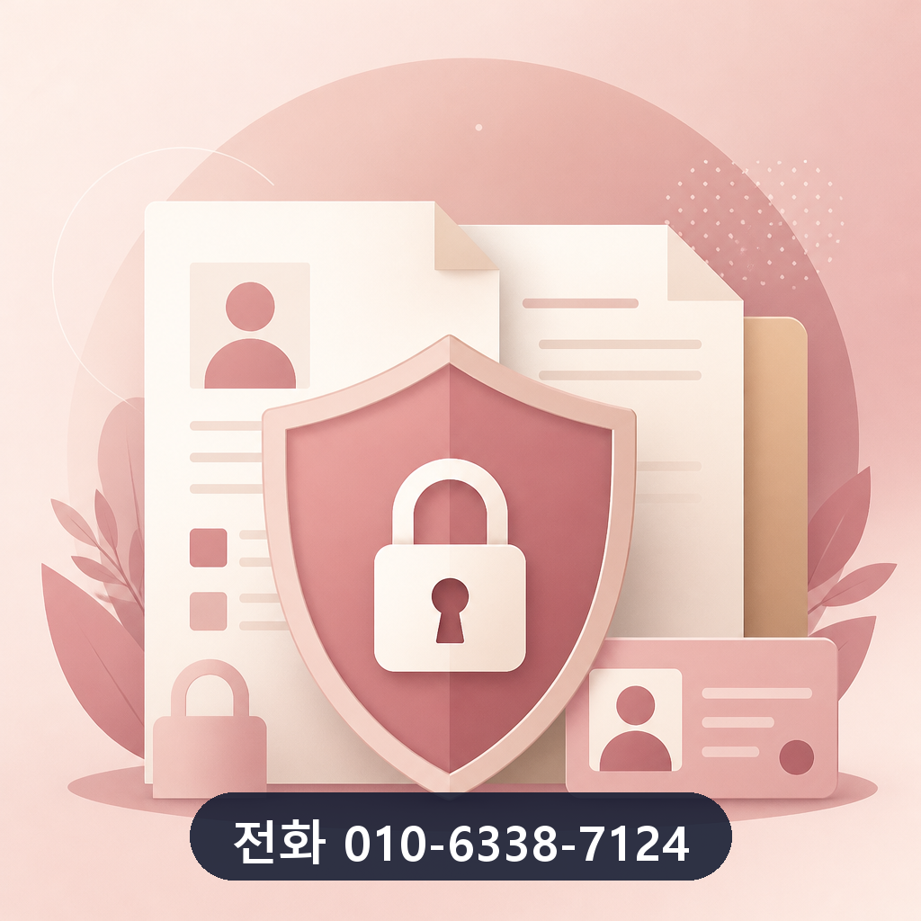 하나카드 카드깡 개인정보 보호 이미지